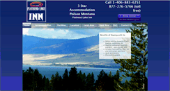 Desktop Screenshot of flatheadlakeinn.com